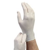 Powder-Free Latex Gloves Disposable Surgical | High-Tactile Sensitivity Medical Exam Gloves Natural Rubber Protection | Powder-Free Box 100 Pcs S/M/L XL UAE Hygiene Price